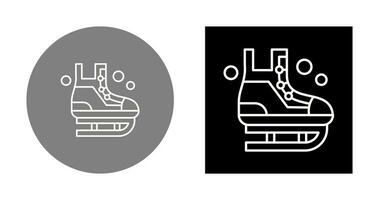 icône de vecteur de patinage sur glace