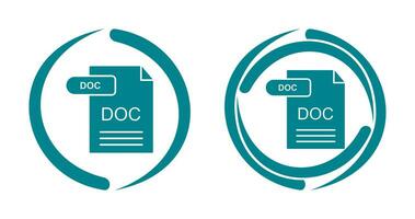 icône de vecteur de document