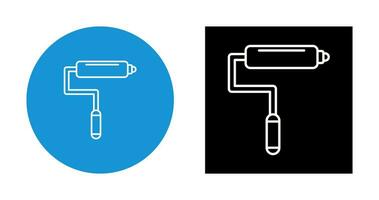 icône de vecteur de rouleau de peinture