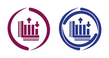 icône de vecteur de graphique à barres
