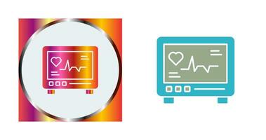 icône de vecteur de cardiogramme