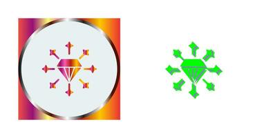 icône de vecteur de diamant