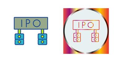 icône de vecteur d'ipo