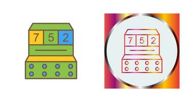 icône de vecteur de machine à sous