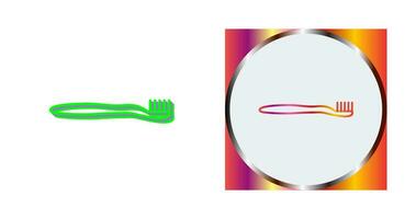 icône de vecteur de brosse à dents
