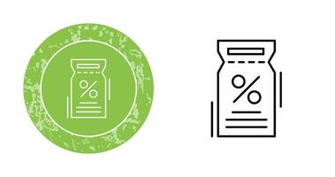 icône de vecteur de bon de réduction