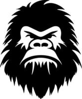 bigfoot - minimaliste et plat logo - vecteur illustration