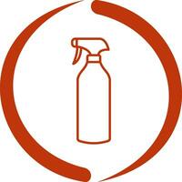 icône de vecteur de bouteille de pulvérisation
