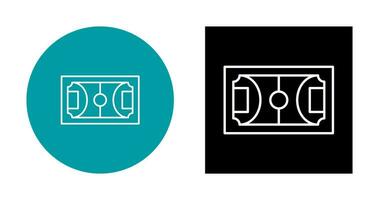 icône de vecteur de terrain de football