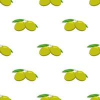 illustration sur le thème de l'olive italienne motif lumineux vecteur