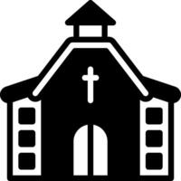 solide icône pour chapelle vecteur