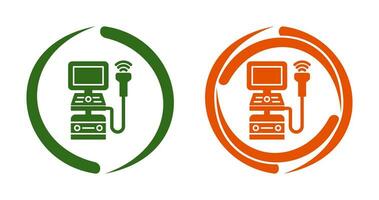 icône de vecteur de machine à ultrasons