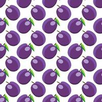 illustration sur le thème grande prune violette transparente colorée vecteur