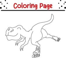 mignonne crocodile animal coloration page pour les enfants. noir et blanc vecteur illustration pour coloration livre.