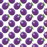 illustration sur le thème grande prune violette transparente colorée vecteur