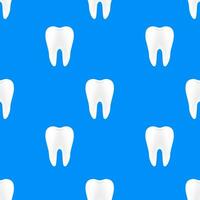 les dents modèle dentiste. en bonne santé dents. Humain dents. vecteur Stock illustration
