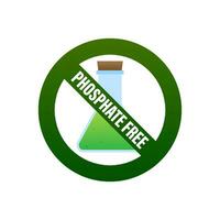 icône pour bannière conception avec phosphate gratuit. logo symbole vecteur