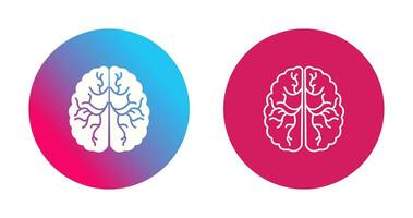 icône de vecteur de cerveau