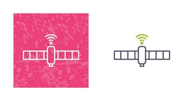 icône de vecteur satellite unique