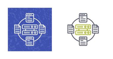 icône de vecteur de serveur