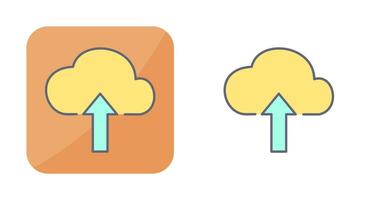 télécharger sur l'icône de vecteur de nuage