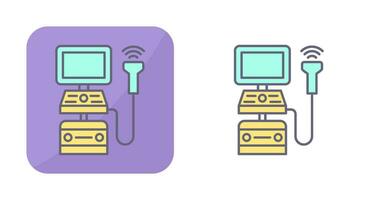 icône de vecteur de machine à ultrasons