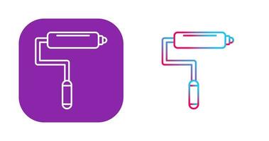 icône de vecteur de rouleau de peinture