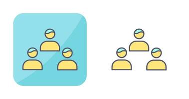 icône de vecteur de membres de l'équipe