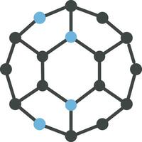 nanoparticule icône image. vecteur