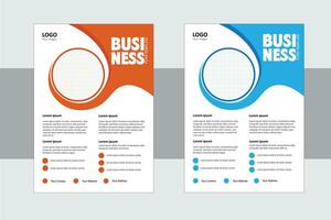 moderne officiel prospectus conception modèle. vecteur