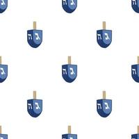 illustration sur le thème grand motif coloré dreidel vecteur