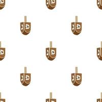 illustration sur le thème grand motif coloré dreidel vecteur