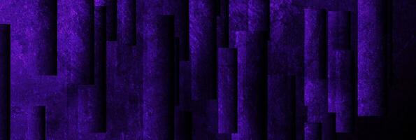 foncé violet grunge rayures abstrait bannière conception vecteur