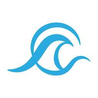 vagues icône vecteur. vague illustration signe. océan symbole. l'eau logo. vecteur
