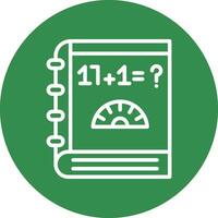 conception d'icônes vectorielles mathématiques vecteur