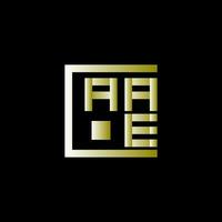 aae lettre logo vecteur conception, aae Facile et moderne logo. aae luxueux alphabet conception