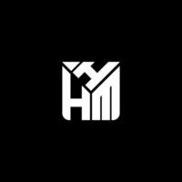 hum lettre logo vecteur conception, hum Facile et moderne logo. hum luxueux alphabet conception
