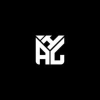 hal lettre logo vecteur conception, hal Facile et moderne logo. hal luxueux alphabet conception
