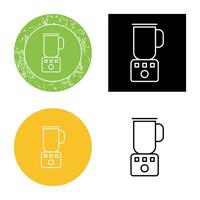 icône de vecteur de mélangeur de café