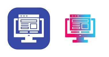 icône de vecteur de mise en page adaptative