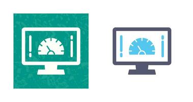 icône de vecteur de test de vitesse