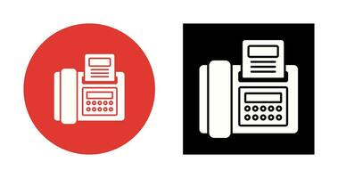 icône de vecteur de télécopie
