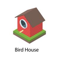 concepts de maison d'oiseau vecteur