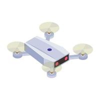 drone copter et quadrotor vecteur