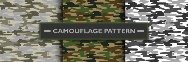 motif militaire de camouflage, illustration vectorielle vecteur