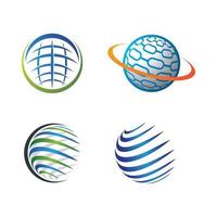 images de logo de globe vecteur