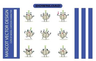 images de mascotte du jeu d'oignons. vecteur libre de haute qualité