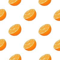 illustration sur le thème gros orange transparent coloré vecteur