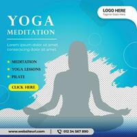 yoga méditation Publier paix esprit vecteur