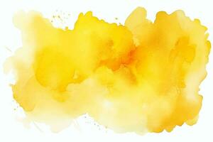 aquarelle abstrait éclaboussure, vaporisateur. Couleur La peinture vecteur texture. Jaune Contexte.